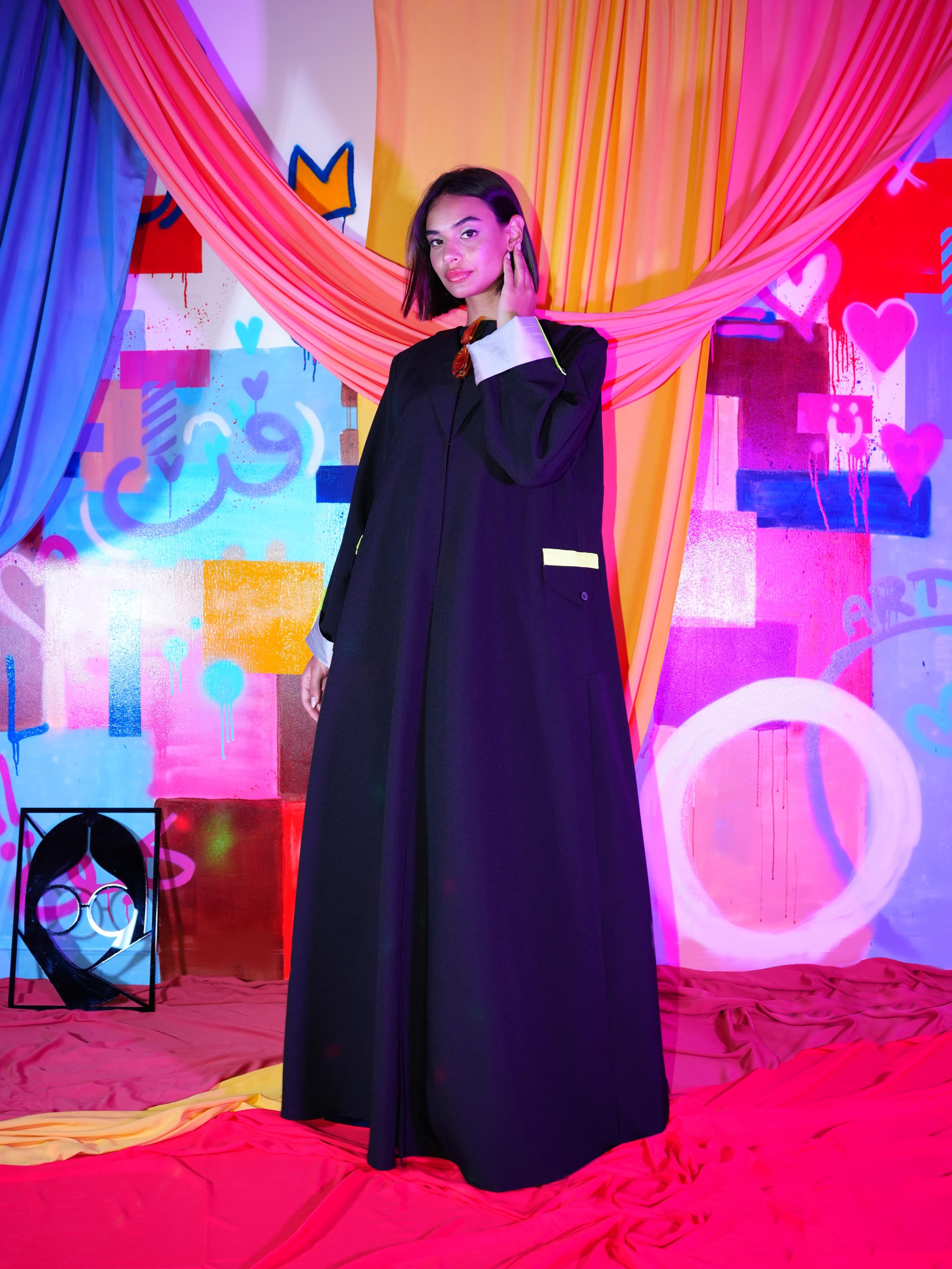 The Neon Pop Abaya