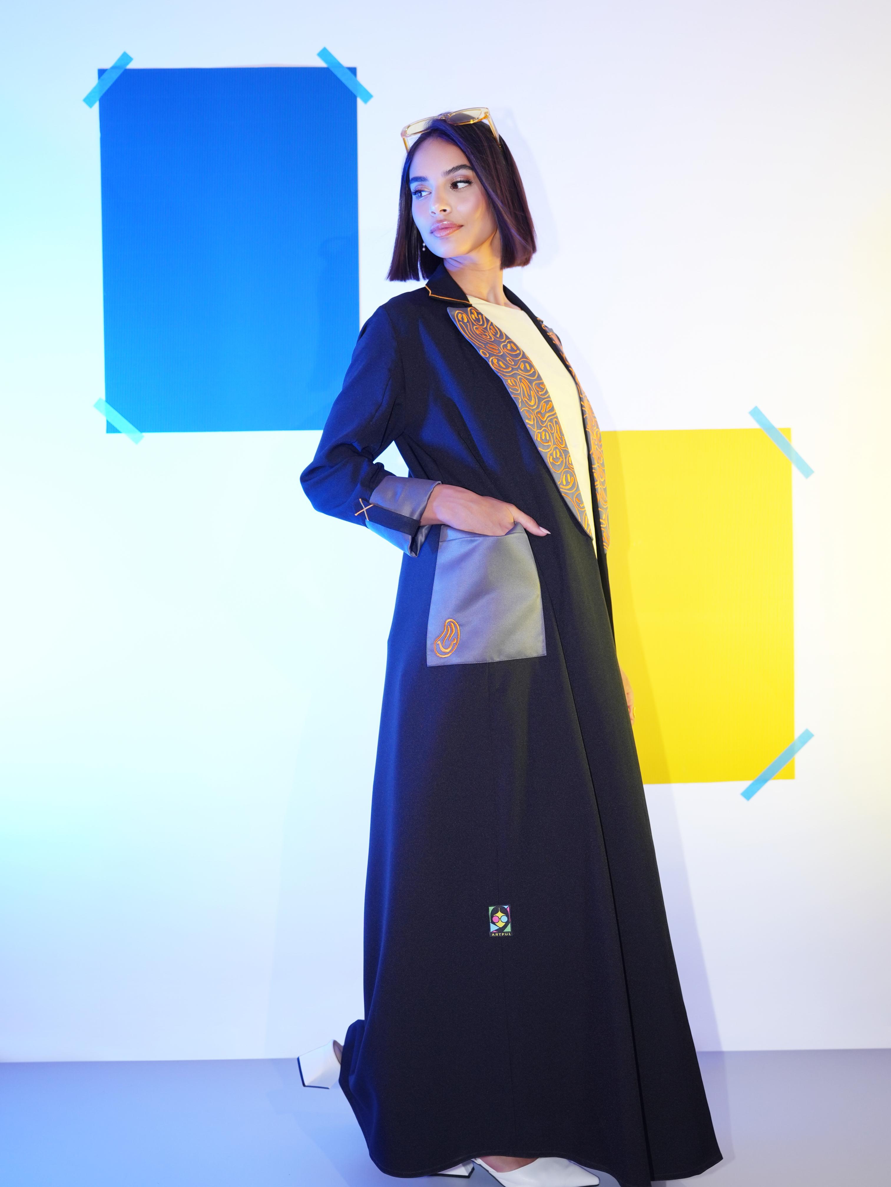 The Smiley Face Abaya