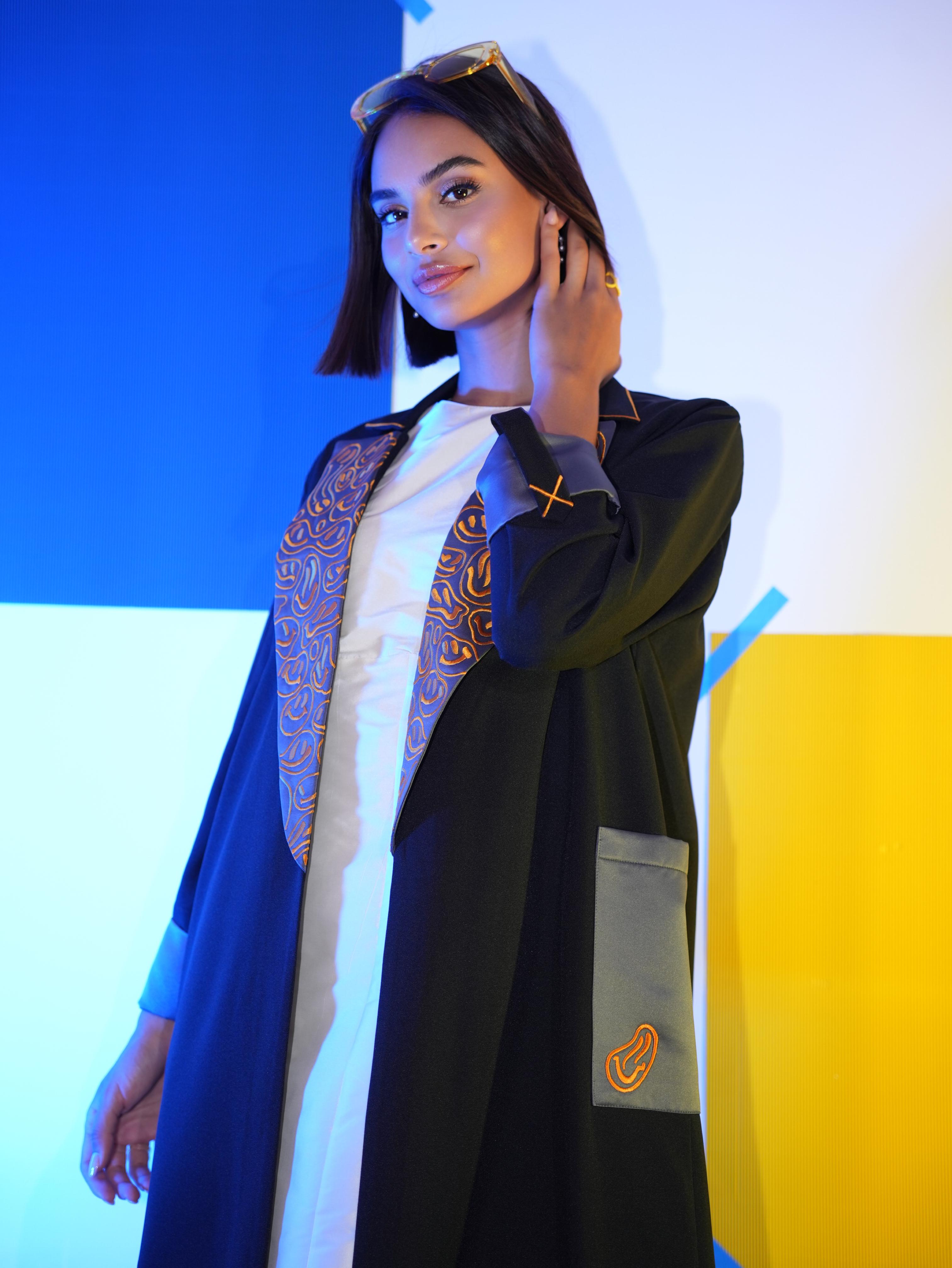 The Smiley Face Abaya
