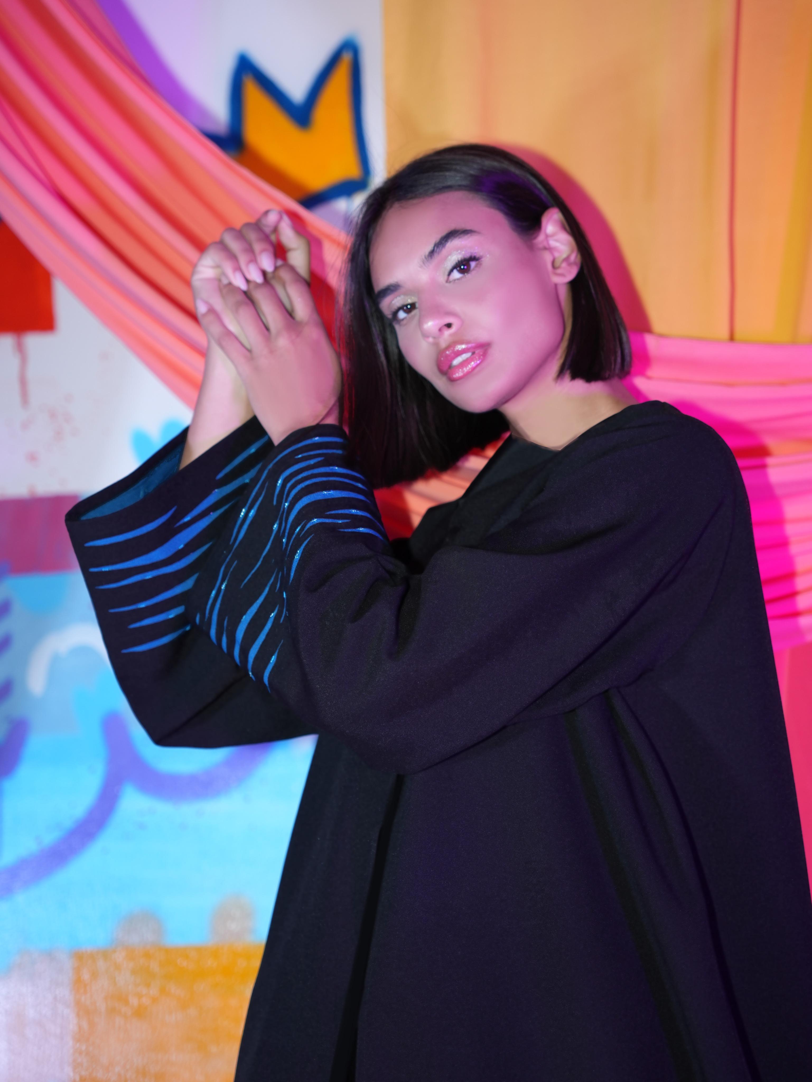 The Tiffany Waves Abaya