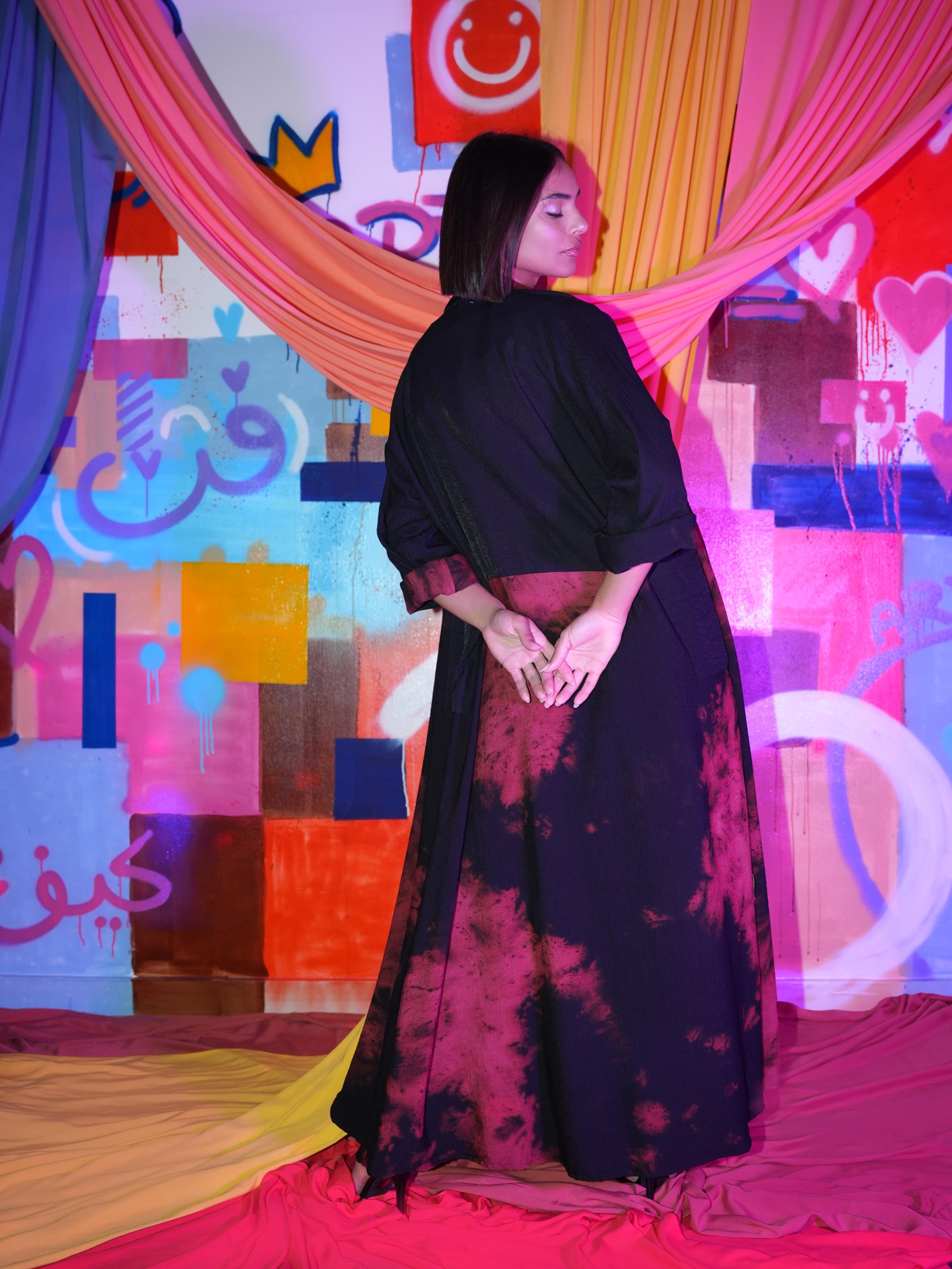 The Tie-Dye Abaya