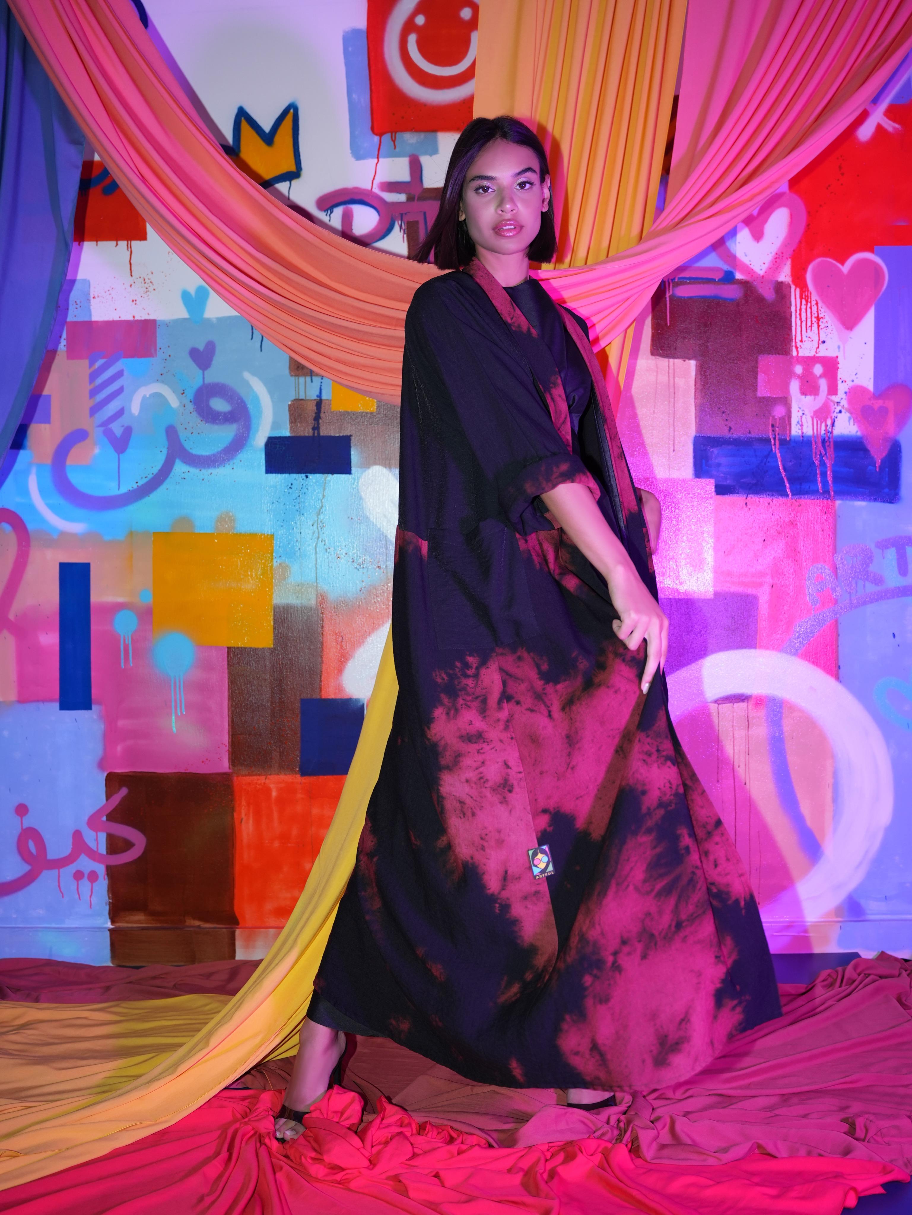The Tie-Dye Abaya