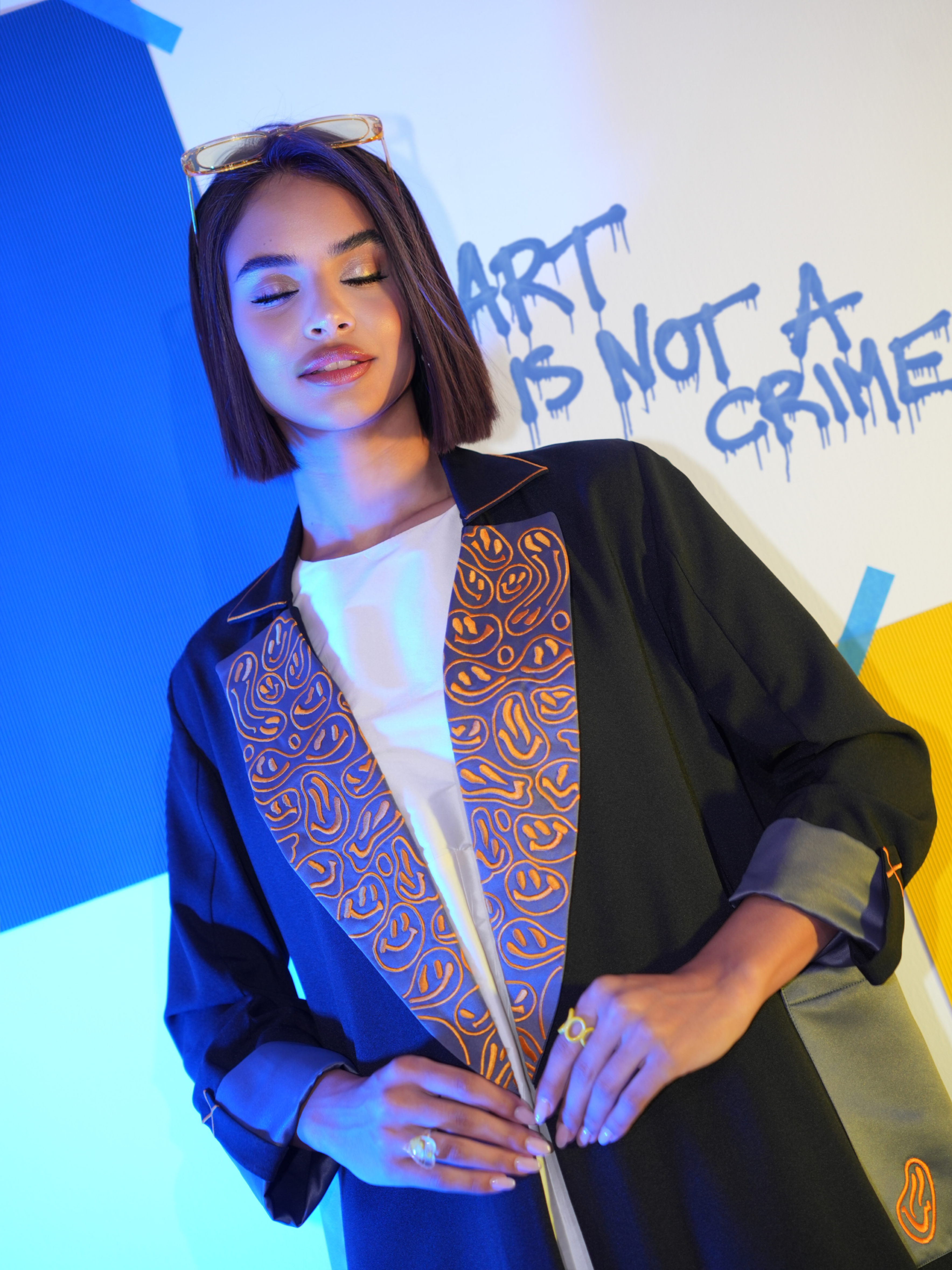 The Smiley Face Abaya